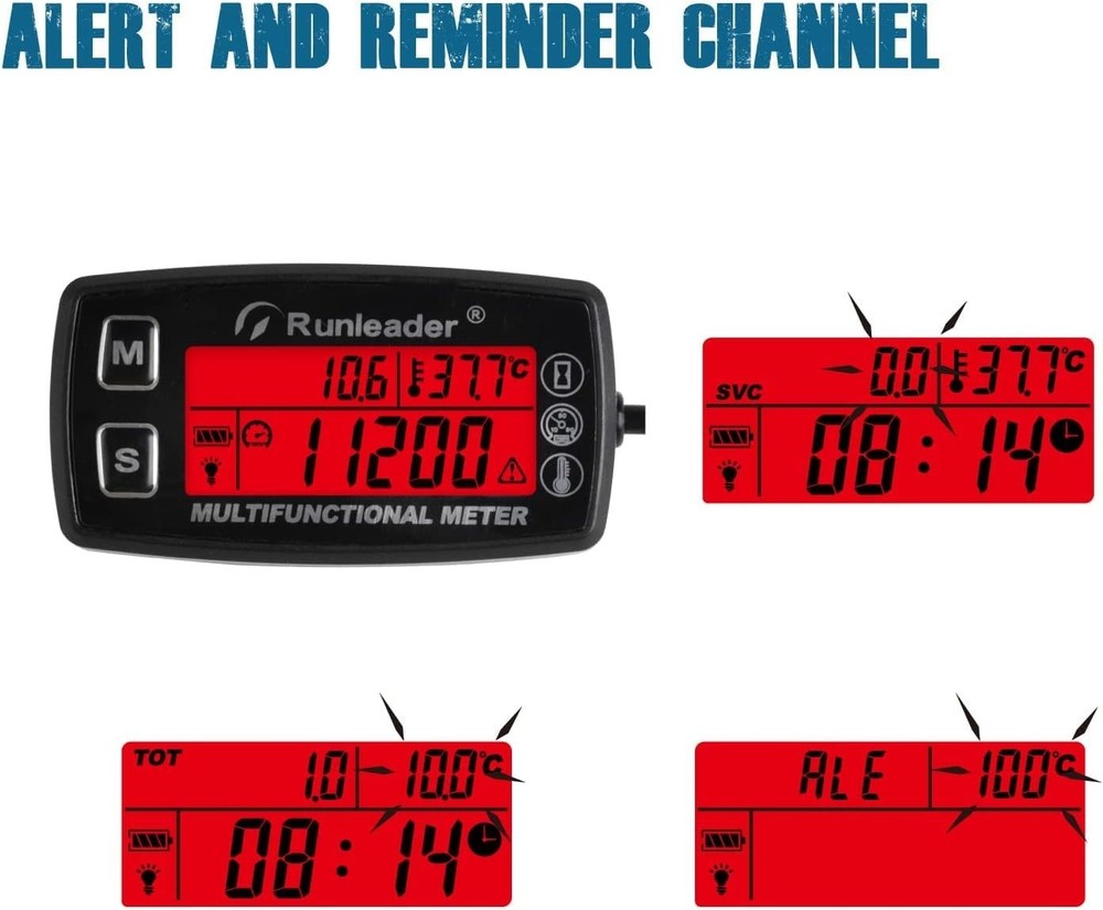 Backlit Display for Lawn Tractors & More