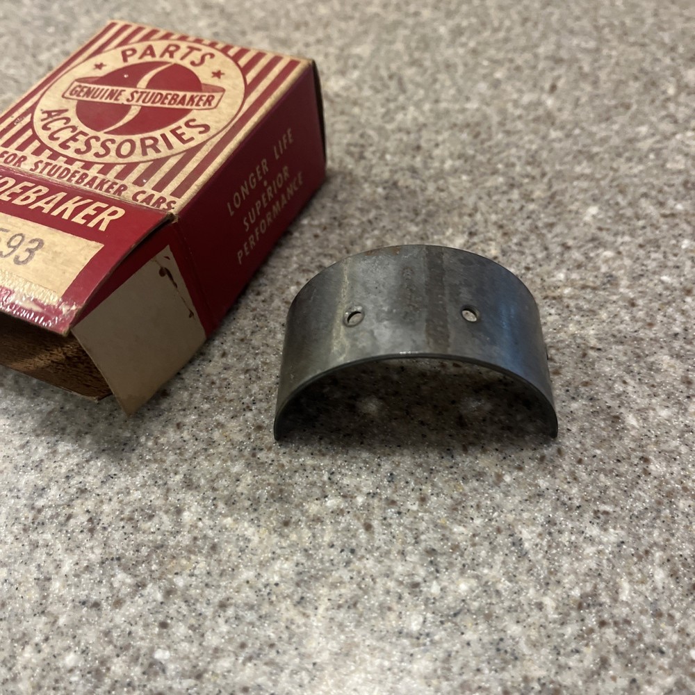NOS Studebaker Engine Bearing Shell 1-525593 Genuine OEM