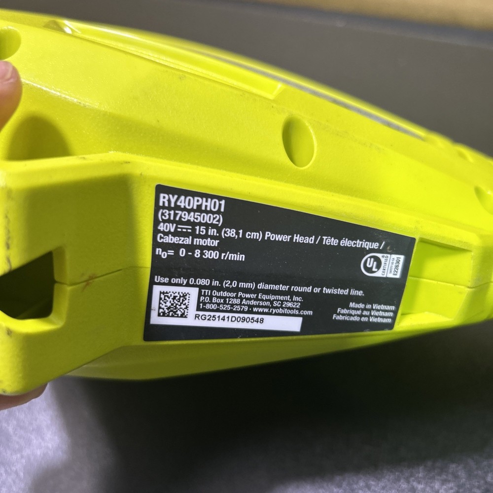 RYOBI RY40PH01 40V Expand-It Attachment Capable Power Head – Tool Only Z736