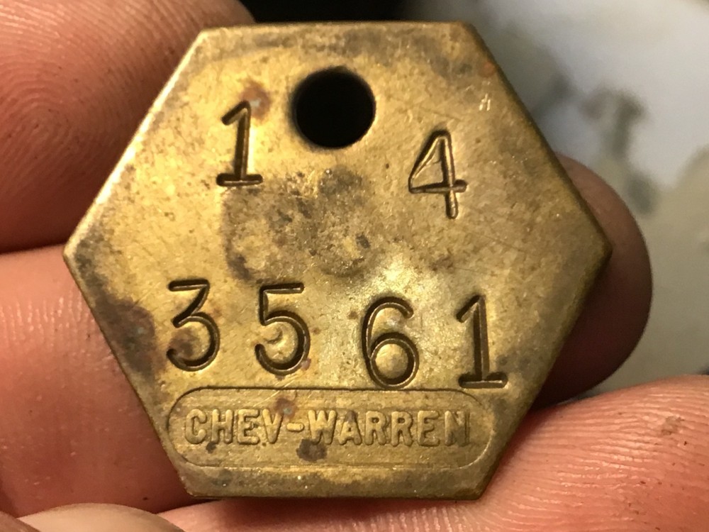 Vintage GM Chevrolet Warren Tool Check