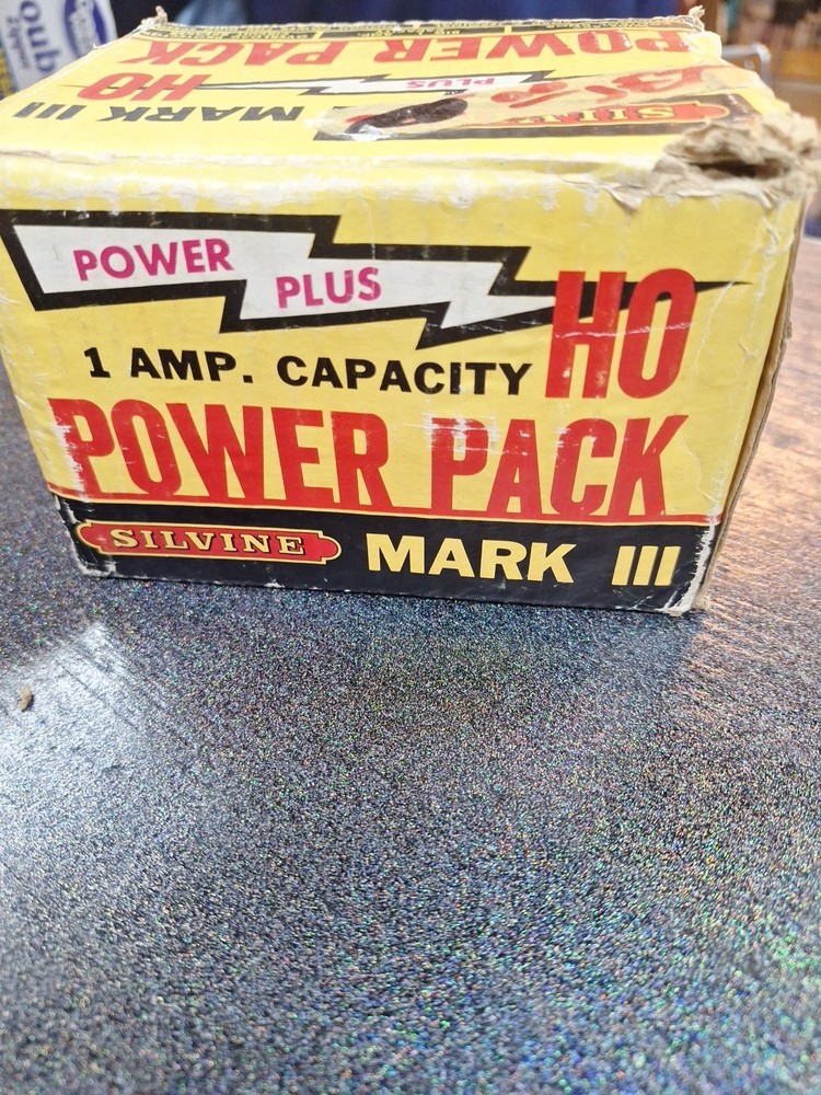 Vtg Silvine Mark 3 1 AMP Capacity Power Plus Power Pack