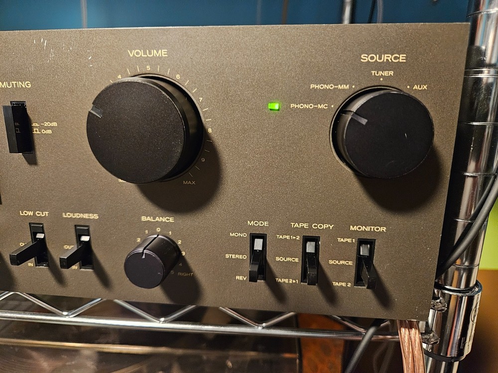 TEAC BX-550 Integrated Amplifier - Fully Serviced, Recapped, L.E.D. lamp