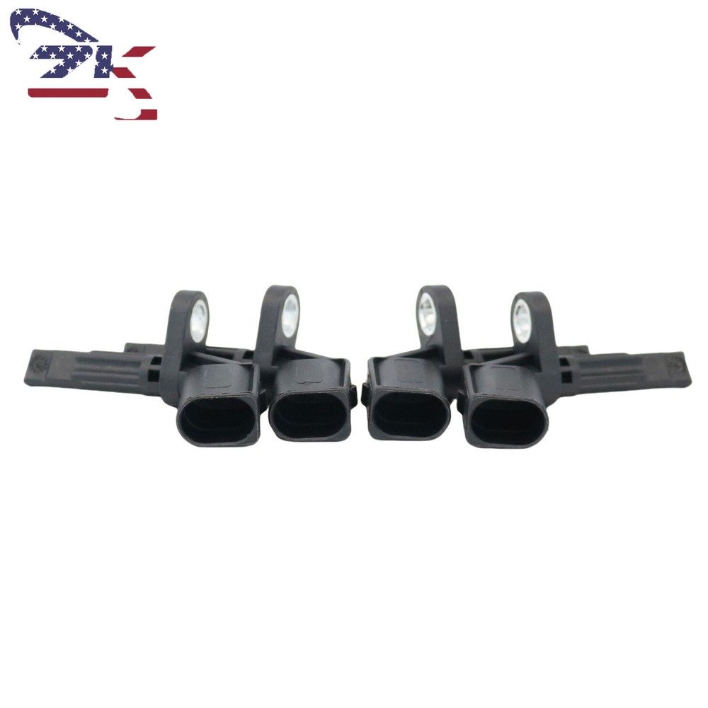 4PCS ABS Wheel Speed Sensor Set Front / Rear & Left / Right For VW AUDI A4 A5 A6