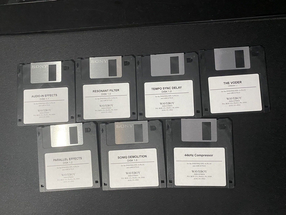 Ensoniq 7 Disk FX Set WAVEBOY EFFECTS