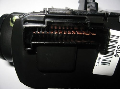 Kia Combination Switch, Push Button, Manual, Black