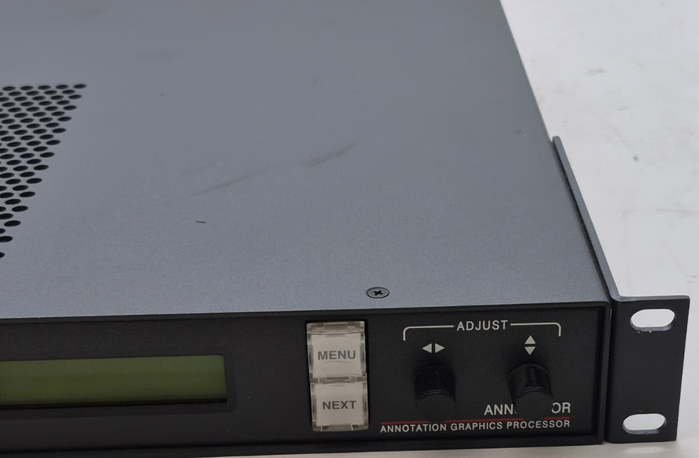 Extron Annotator Annotation Graphics Processor - Input 7 not selectable
