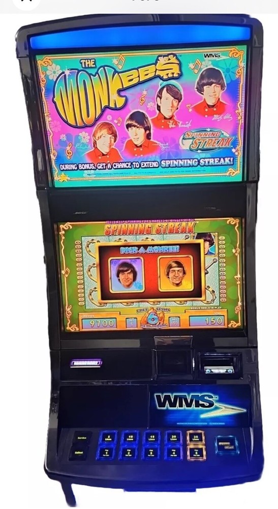 WMS BB2 SLOT MACHINE GAME SOFTWARE THE MONKEES (MONKEYS) TESTED GAME CARD ONLY