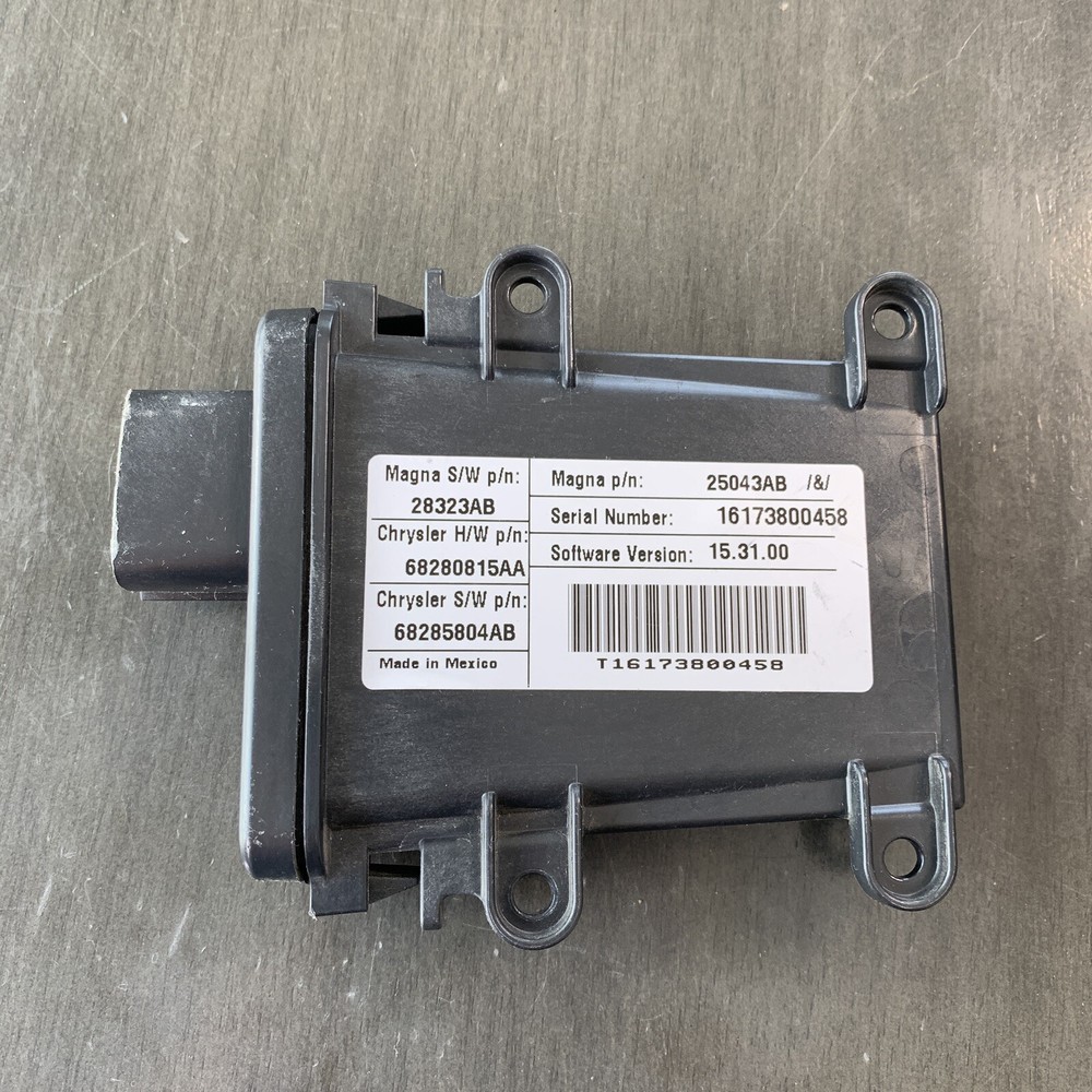 OEM 17-20 Dodge Durango Right Headlight Leveling Module 68280815AA 28323AB