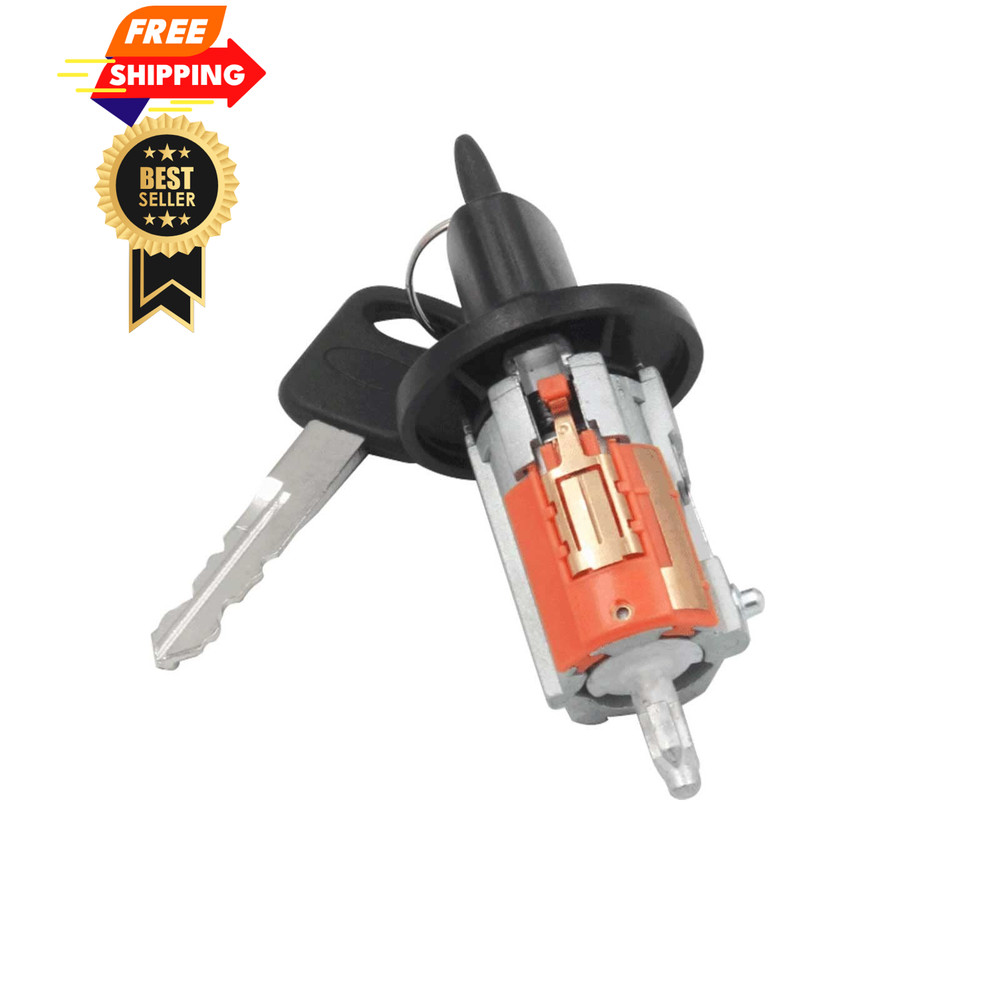 Ignition Switch Lock Cylinder Compatible with 1996-2018 Ford