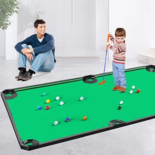 Golf Game -Combining Mini Pool Table & Golf - World’s Largest Putting Green I...