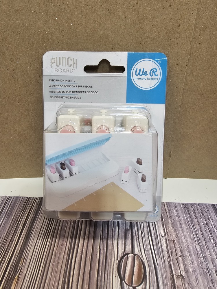 We R Memory Keepers Disc Punch Inserts 6-Pack For Planner Punch Board