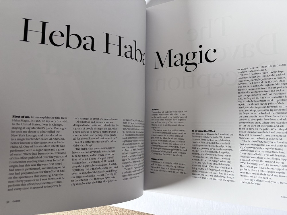 Magic Page by Page Pat Page Hardbound 