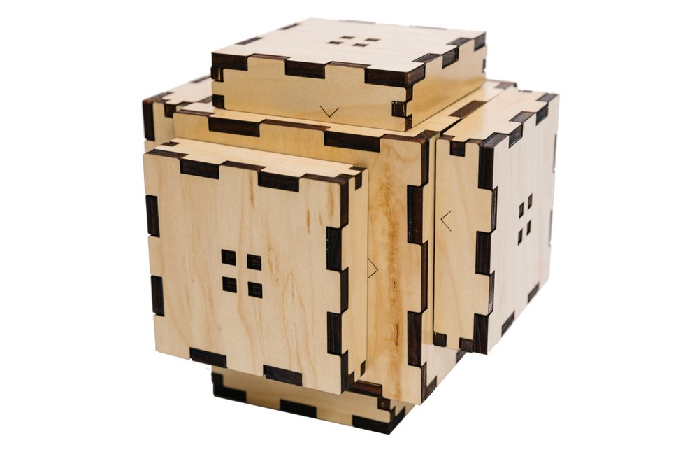 Nova | Original Wooden Puzzle Box | Hidden Compartment
