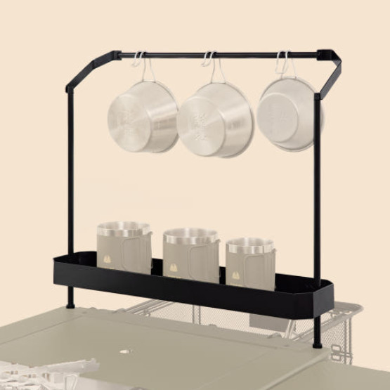 [Cargo container] COMFORT IGT Module ACC Solid Hanger & Hanger Tray Set-Black