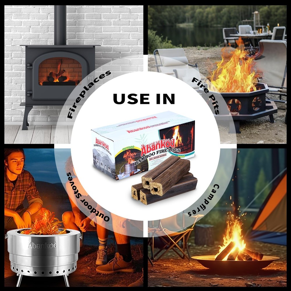 Fire Logs Fireplace Logs - Compressed Natural Logs Fires tarter Fire Log for ...