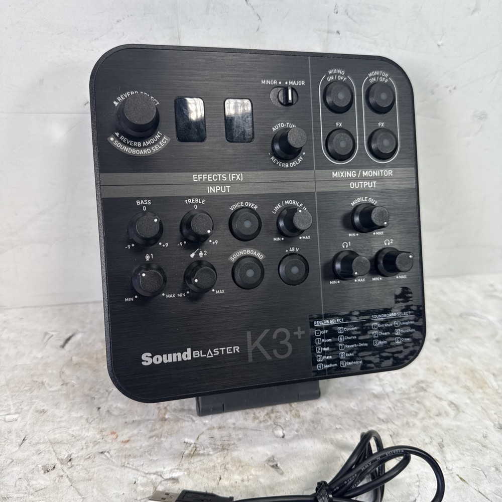 Sound Blaster K3+ Creative SB1720 | TESTED