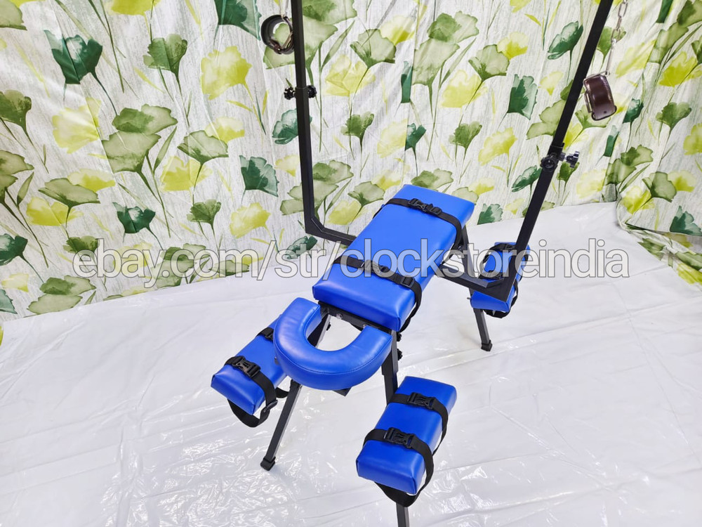 Portable Heavy Duty Bench Table Blue Color