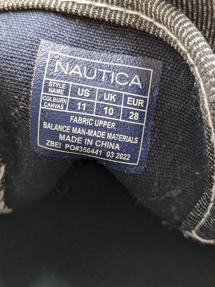 Nautica Kids Double Strap Sneakers / Size 10