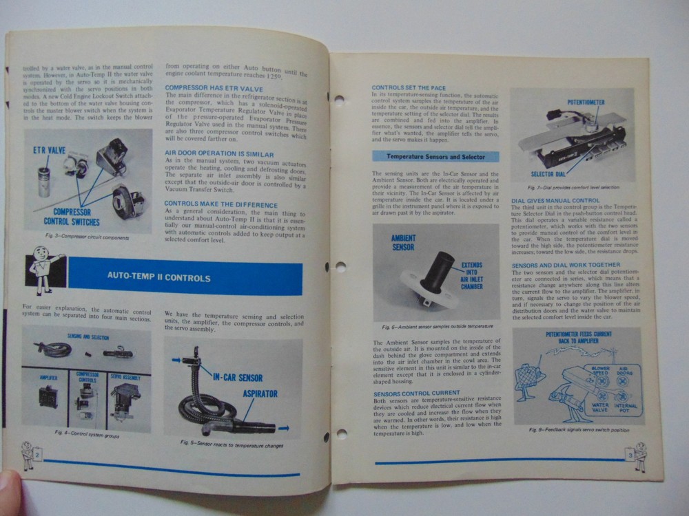 Original 1971 Master Technicians Auto-Temp II Reference Book-Plymouth,Dodge