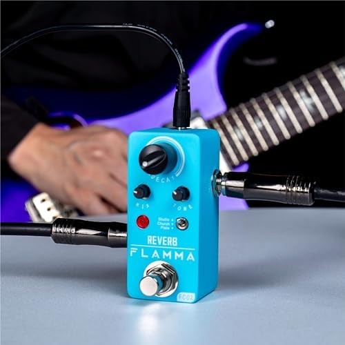 Mini Reverb Pedal Guitar Digital 3 Effects