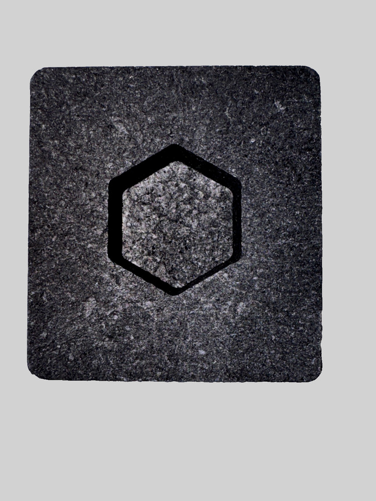 Graphite Ingot Mold For Casting 2 oz Gold Hex