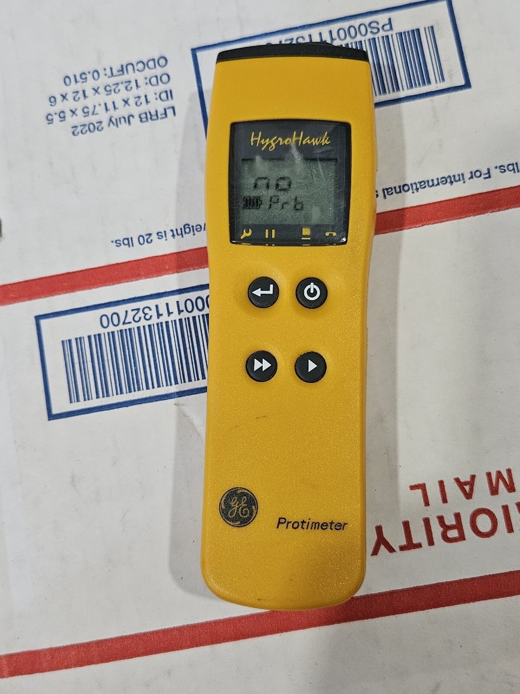 TURN ON- GE Hygro Hawk Protimeter Moisture Meter