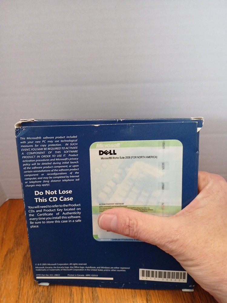 Microsoft Works Suite 2006 DVD With Product Key