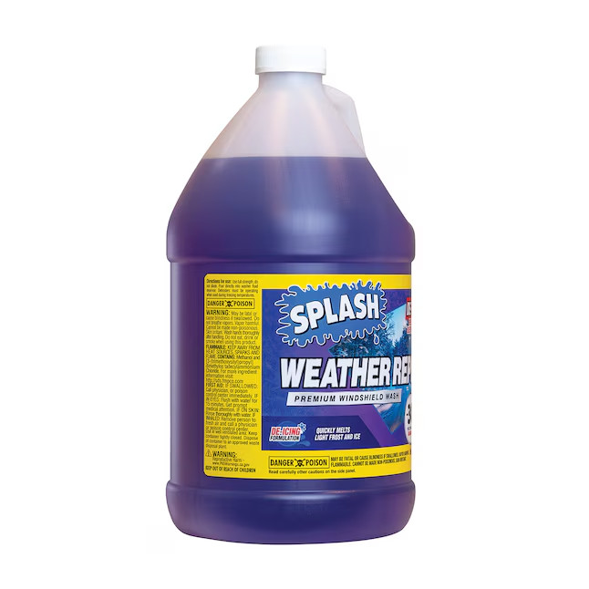 SPLASH 1-Gallon De-Icer Windshield Washer Fluid.