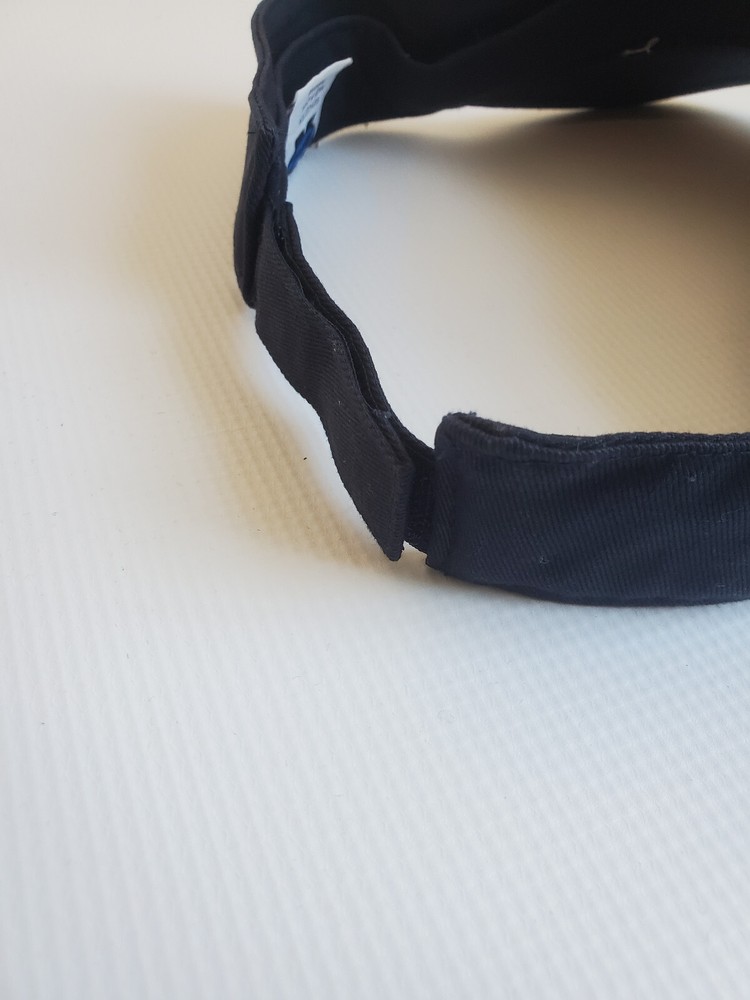 PAN AM Visor - Navy Blue - White Embroidered Logo - Adjustable Size
