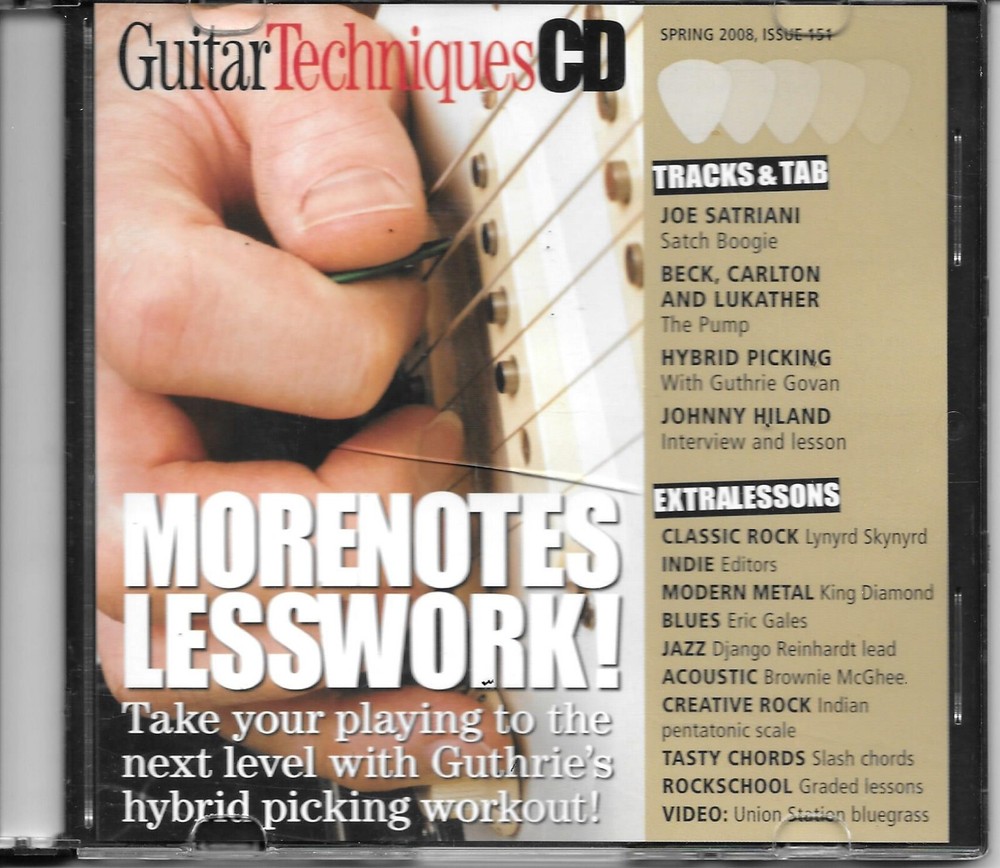 Guitar Techniques CD 151  Spring 2008