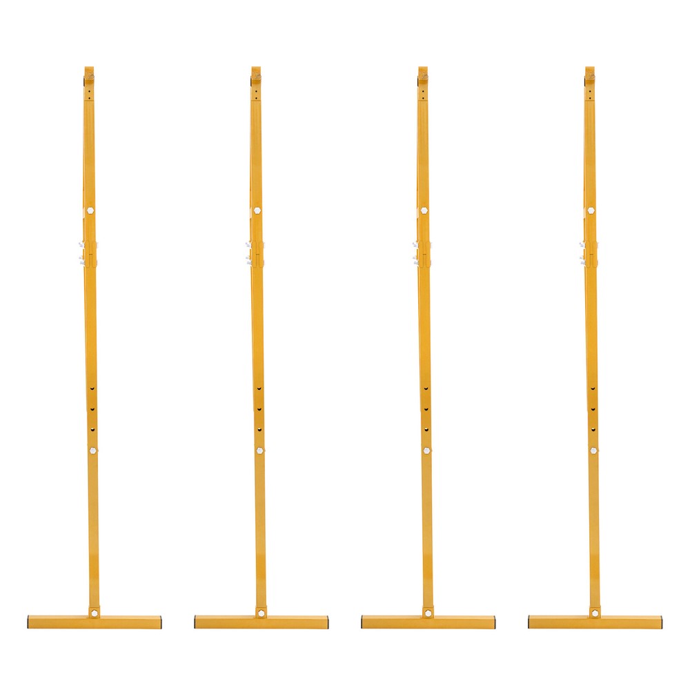 Heavy Duty 4 Pack of 3 Tier Shipping Container Shelf Brackets Container Shelves