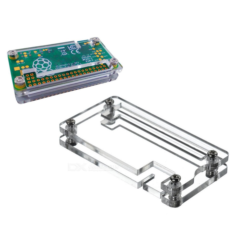 Raspberry Pi Acrylic Zero Case Shell Acrylic Case Protection Transparent Box New