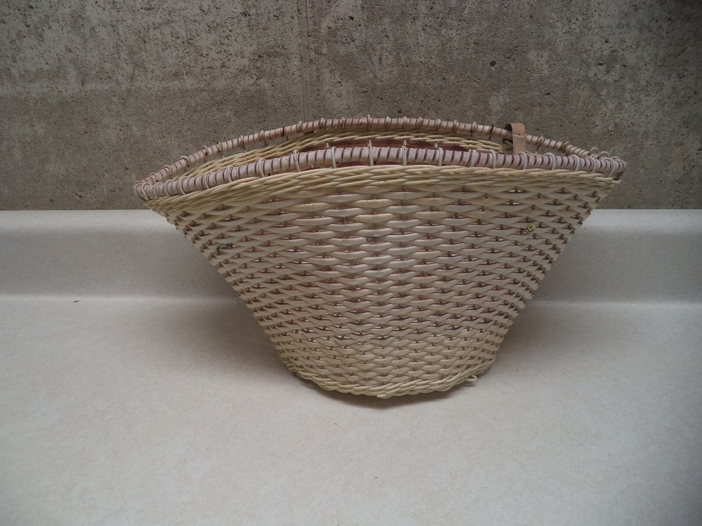 Sears Spyder 500 Front Handlebar Basket Woven Plastic Original