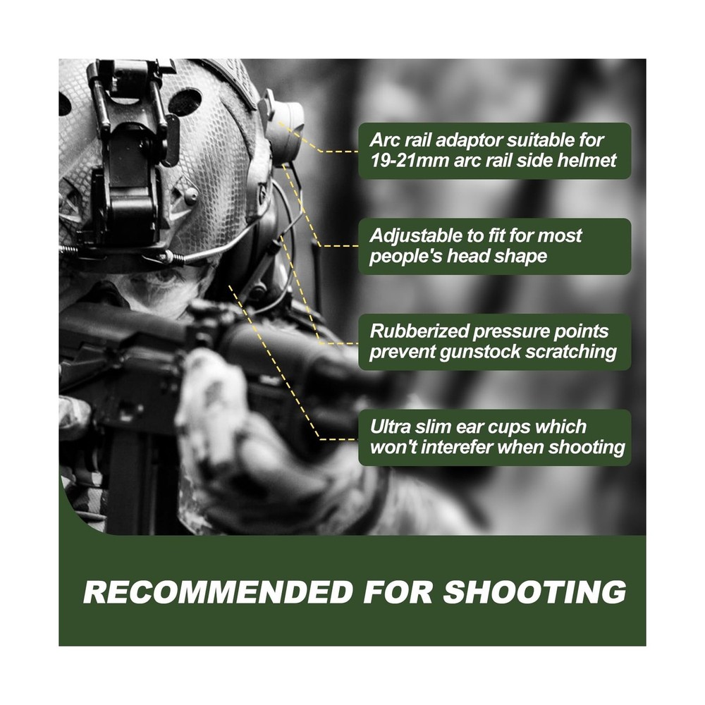 PROHEAR Electronic Shooting Ear Protection Muffs