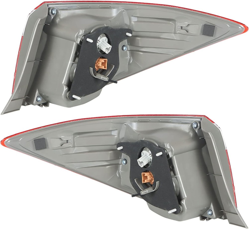 Outer Driver and Passenger Side Rear Tail Lights Assembly Replacement for Coroll