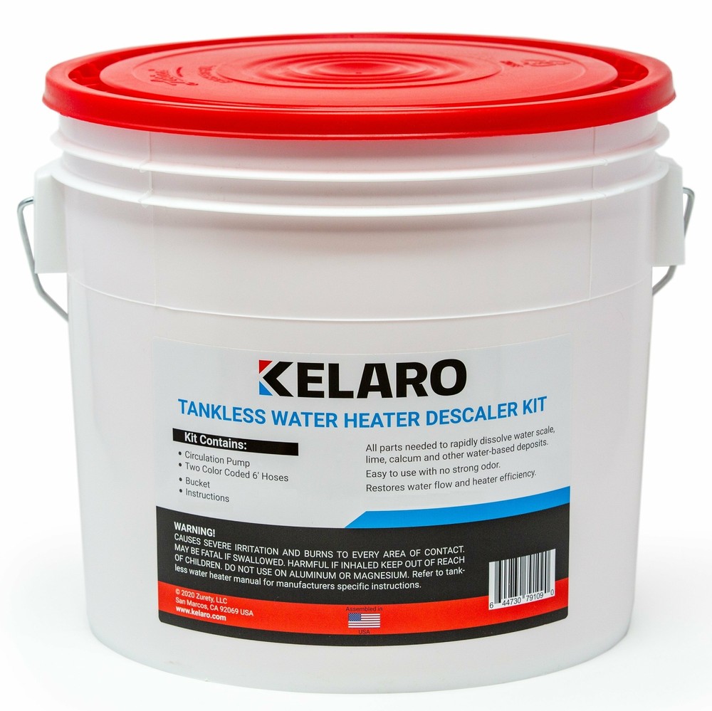 Kelaro Tankless Water Heater Flushing Kit - Just Add Vinegar