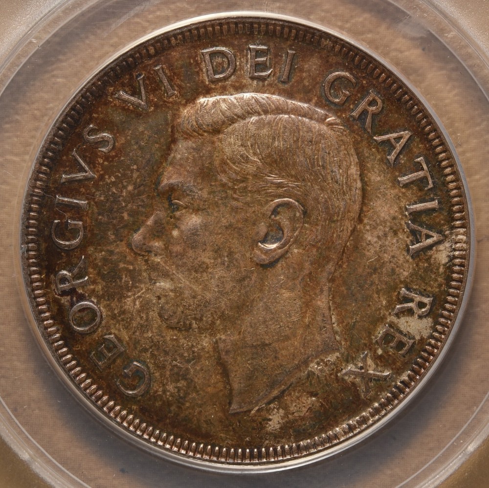 1951 Canada Silver Dollar ANACS MS63