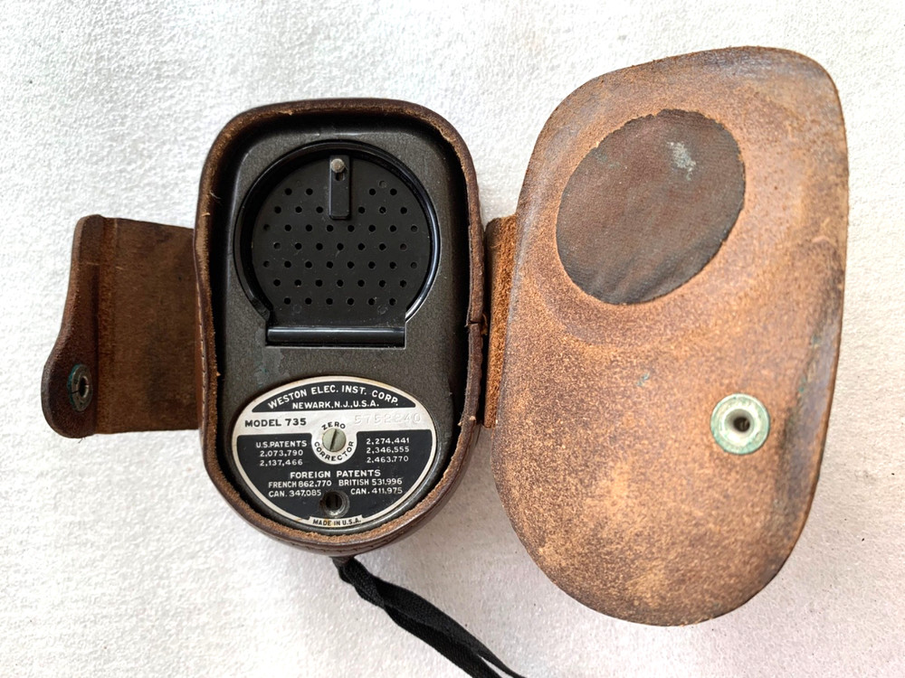 Vintage Weston Master II Camera Flash Light Universal Exposure Meter -Tested