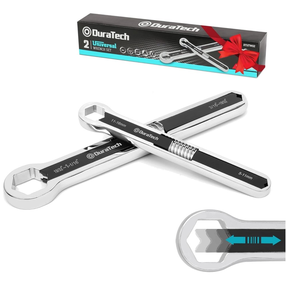 44 Sizes, 8-inch & 10-inch Wrench Set