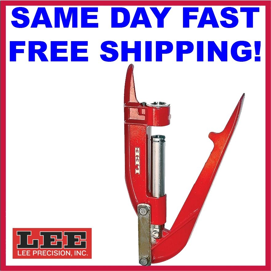 Lee Precision Cast Iron Reloading Breech Lock Hand Press 90685 SAME DAY FAST FRE