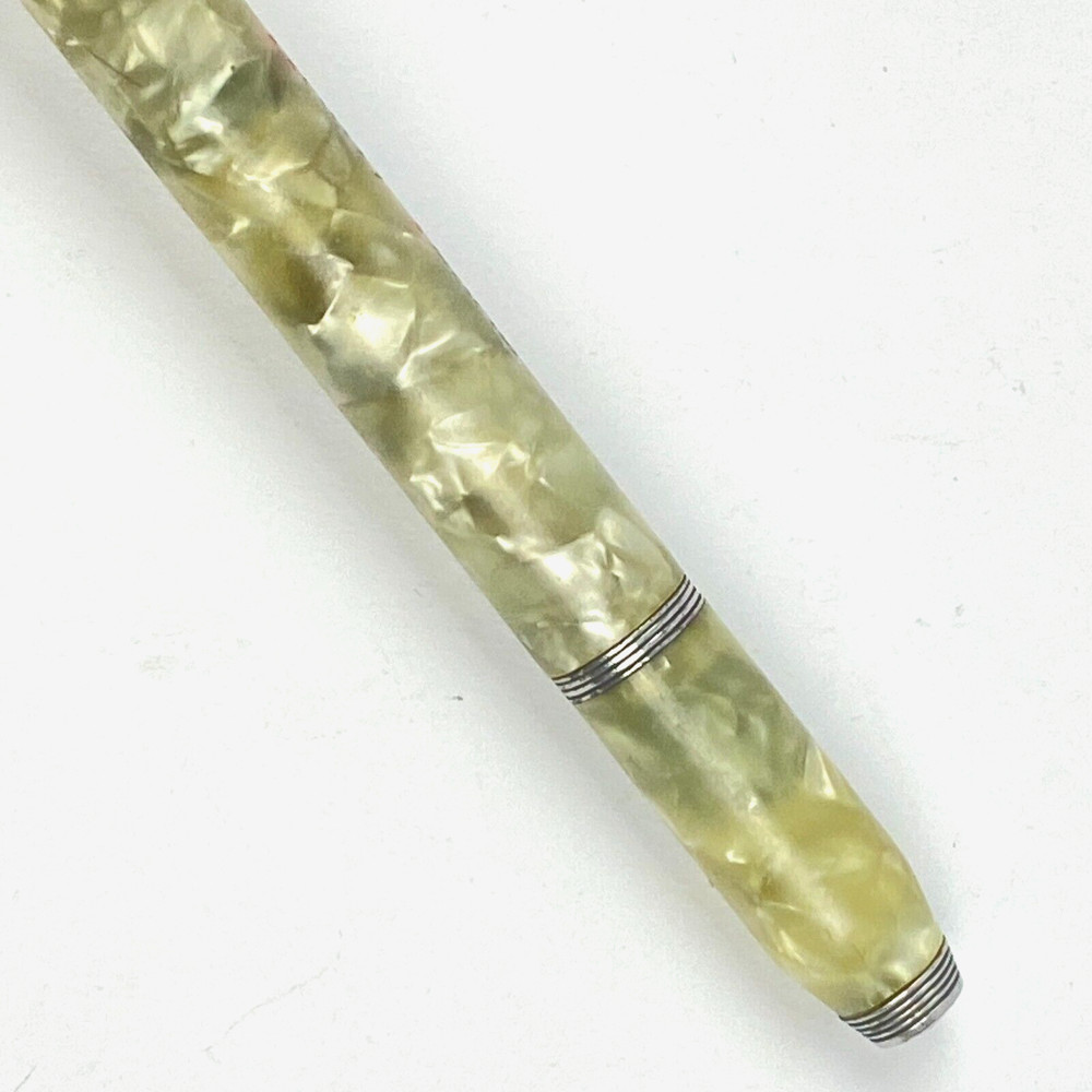 Shepard Gin Company Mechanical Pencil Hart Texas Advertising Marbled Vintage