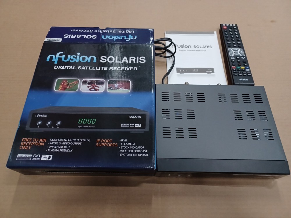 Solaris nfusion RS-232C Digital Satellite Receiver