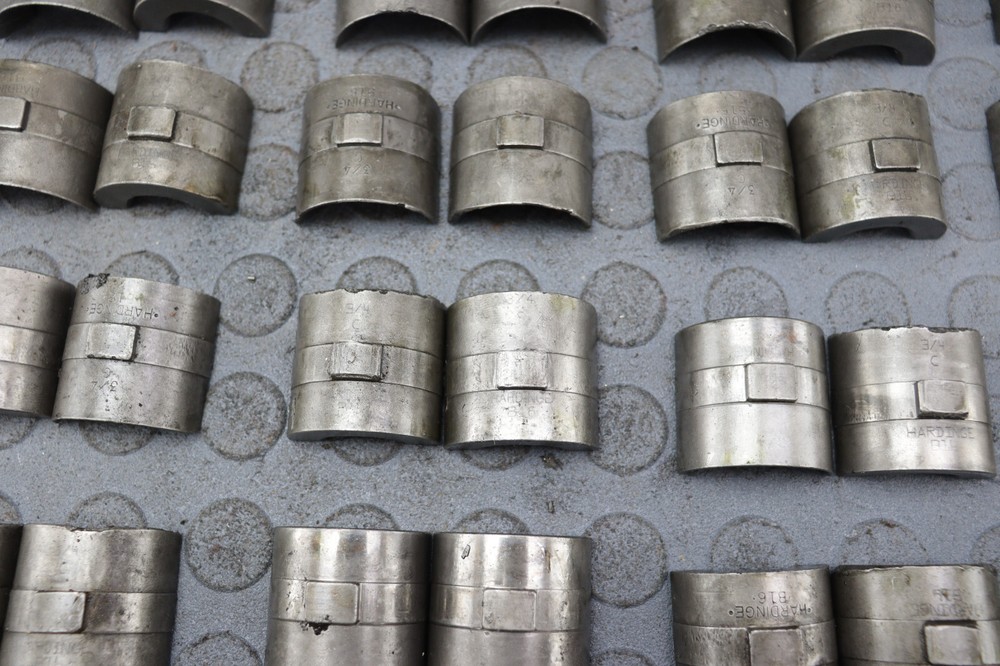HARDINGE ( 3/4'' HEX ) B16 COLLET PADS READ DESCRIPTION ! LOC5902