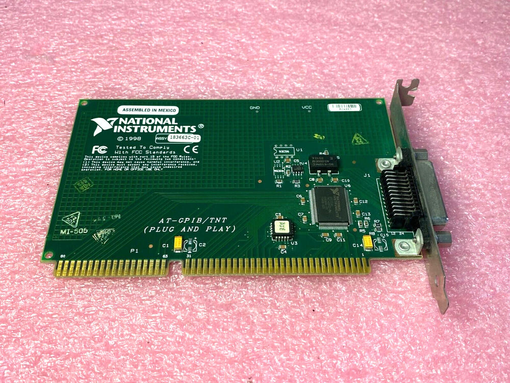 NATIONAL INSTRUMENTS 183663C-01 CARD