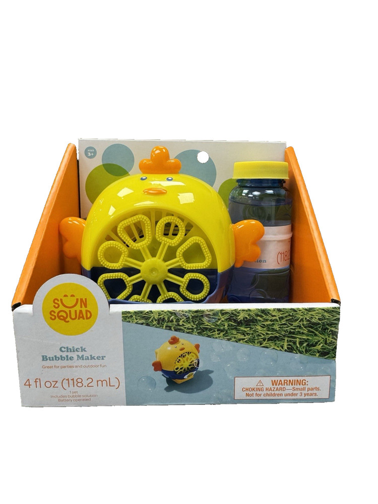sun squad chick bubble maker