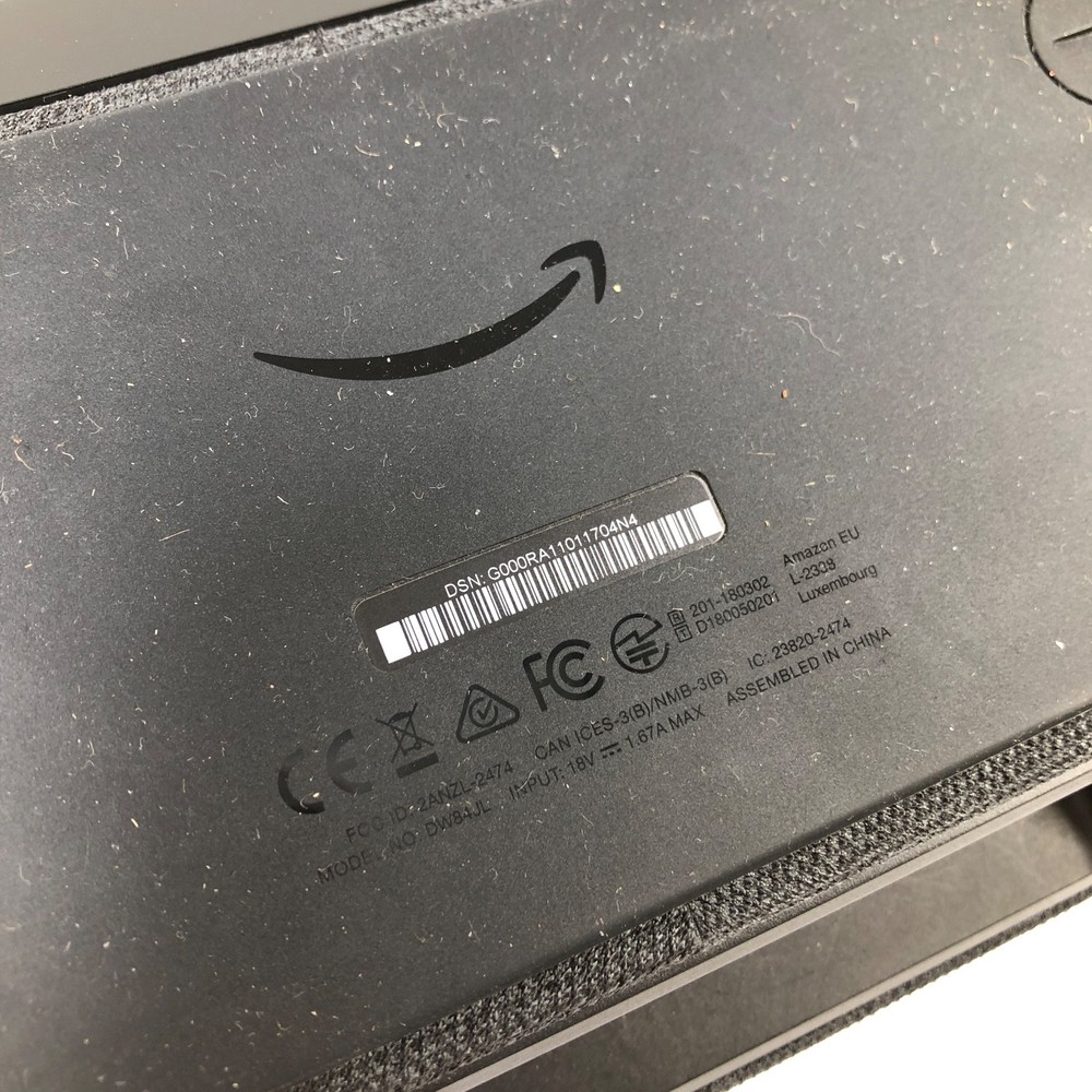 Amazon Echo 10” Show 2nd Gen Smart Speaker Charcoal DW84JL