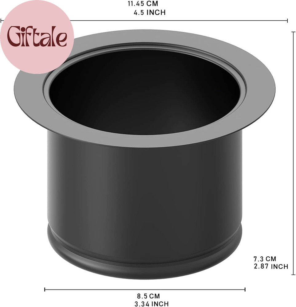 B9179 Extended Garbage Disposal Flange, Deep Kitchen Sink Flange, Stainless Stee