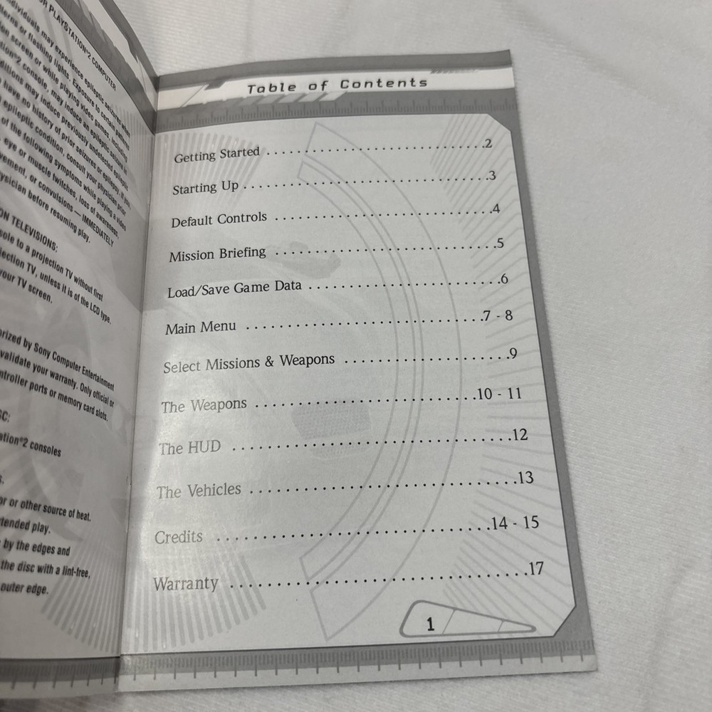 PS2 Spyhunter 2 PlayStation Midway Instruction Manual Only