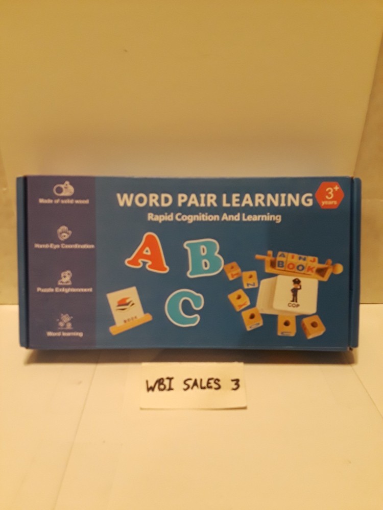 Word Pair Learning Rapid Cognition and Learning Brand New Sealed