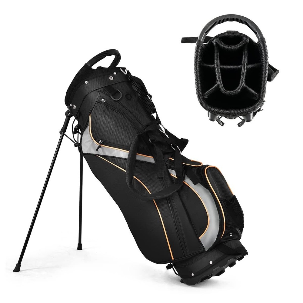 Portable Golf Stand Bag with 8Way Dividers for Easy Organization and Storage